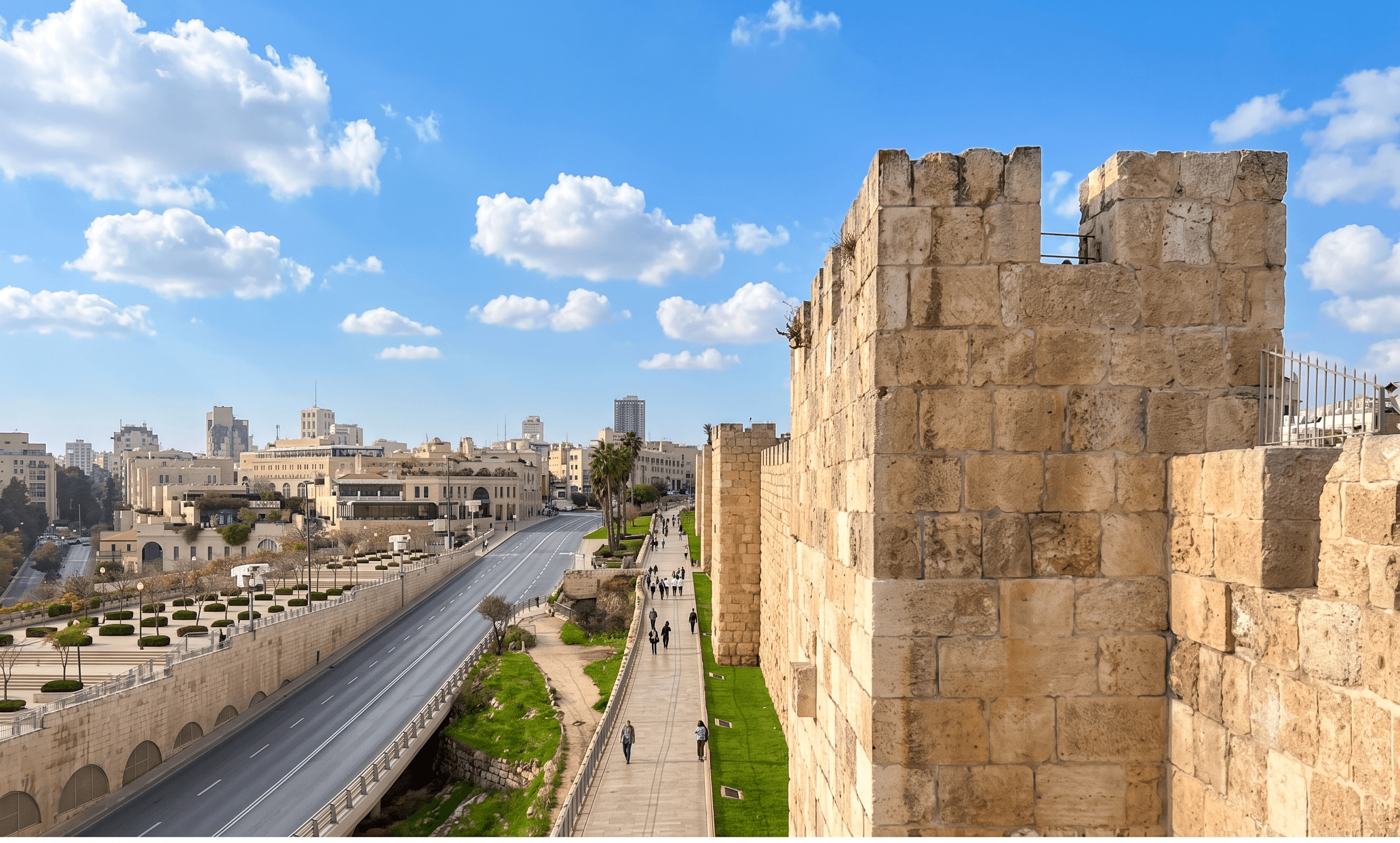 טיילת החומות - סיור בחומות העיר העתיקה