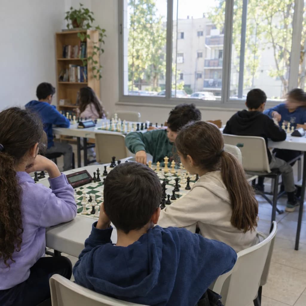 בית ספר נועם בנות שחמט - שחמט כיתה ג-ו