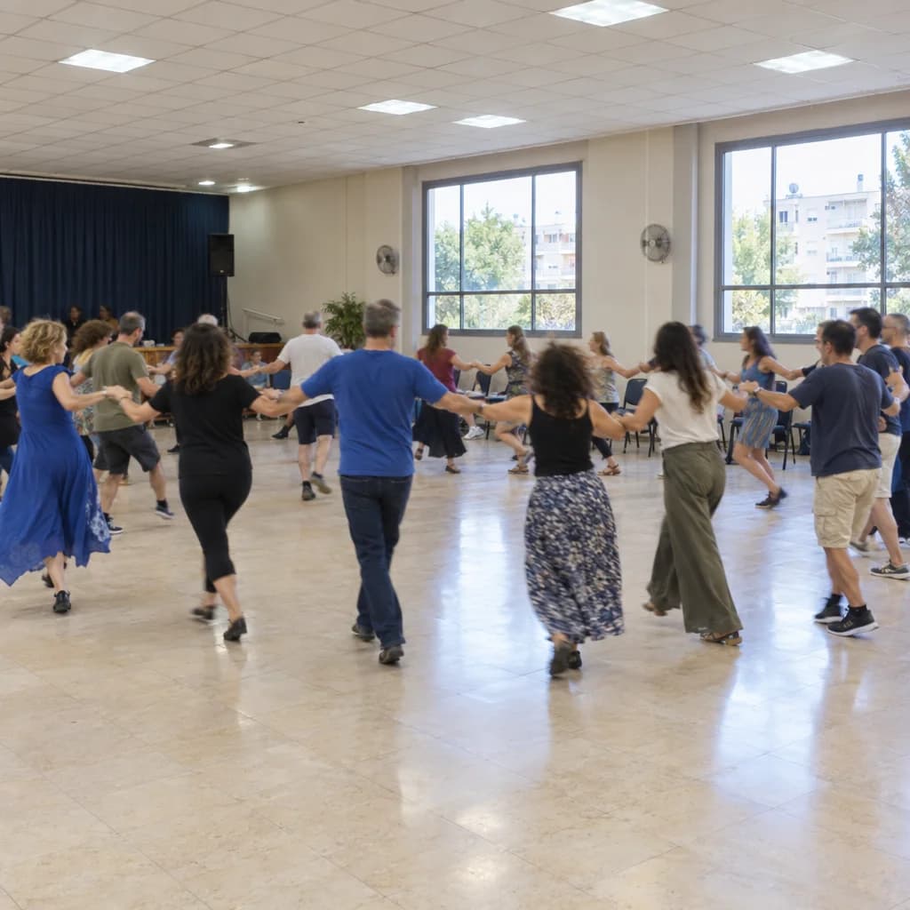 מחול ריקודי עם - מתחילות יום א