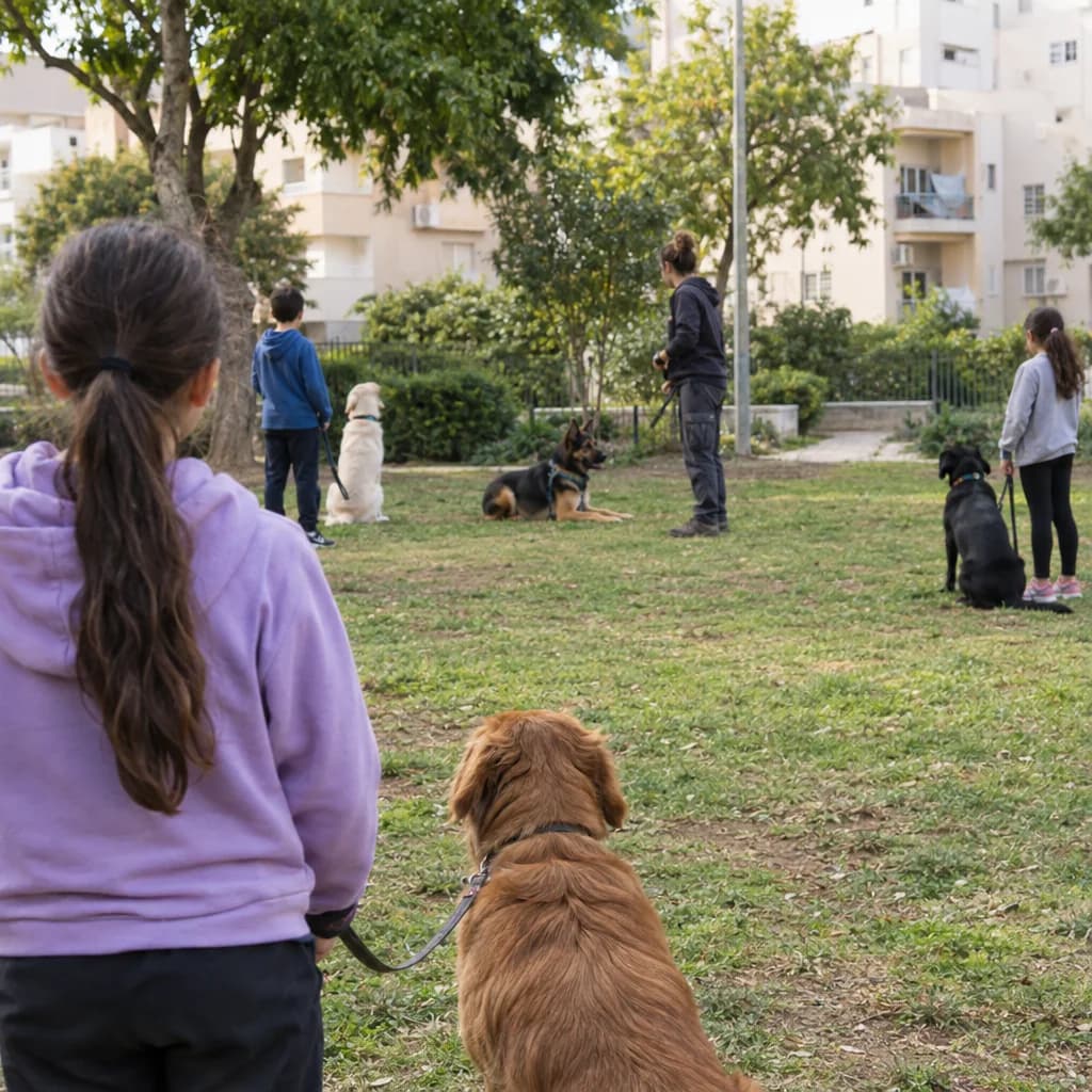 העשרה המאלפים הצעירים כלבנות - כיתה ג-ה