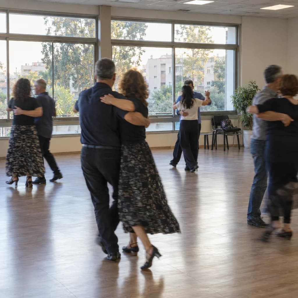 מחול ריקודים סלוניים דימה אורודובסקי - מתחילים 18+