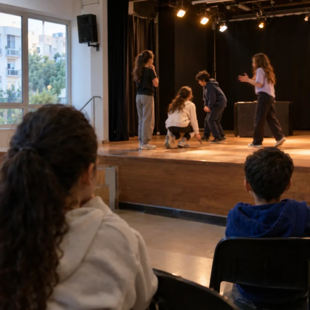 בית ספר נועם בנות משחק וקולנוע - תאטרון ודרמה כיתהג-ד