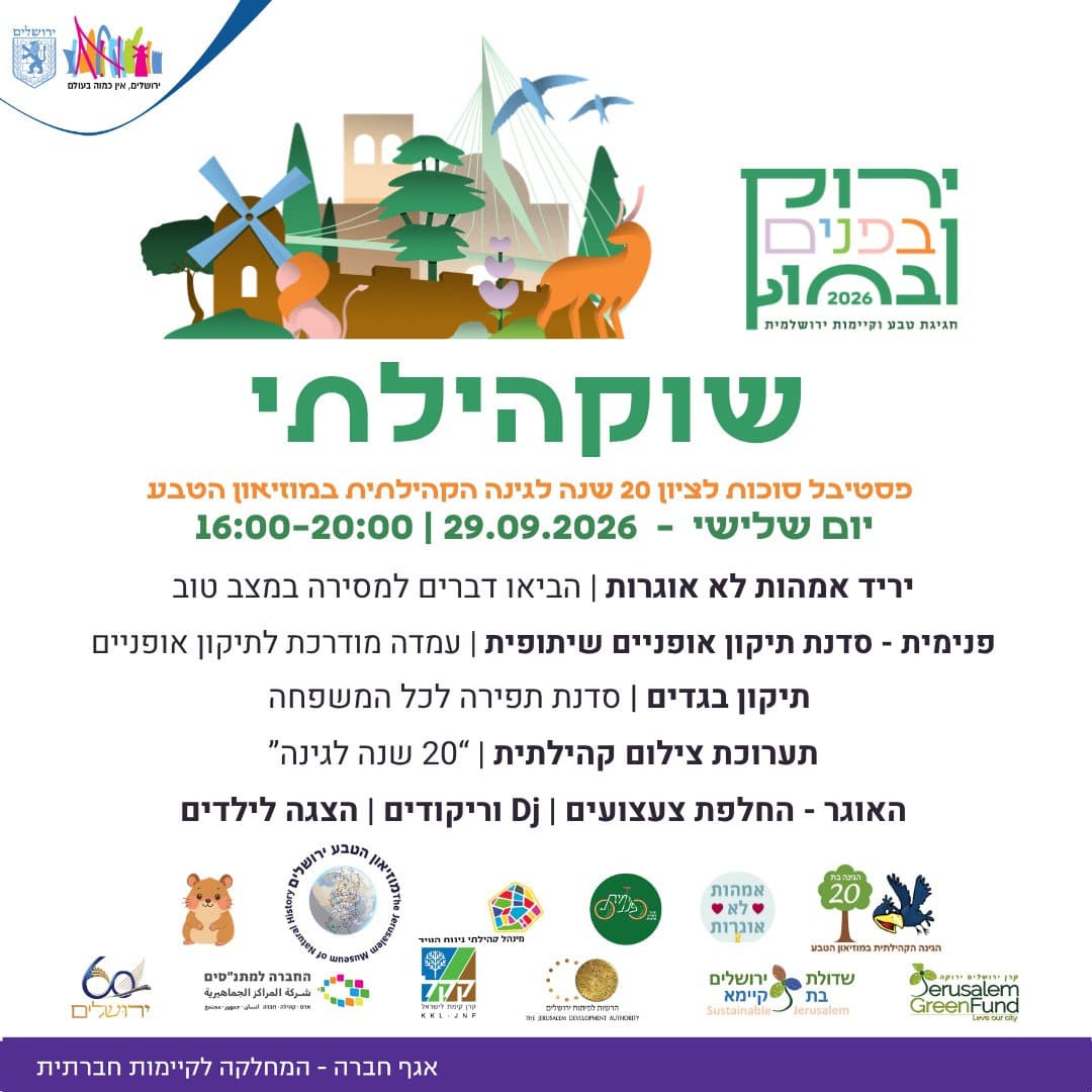 שוקהילתי סתיו בחול המועד סוכות