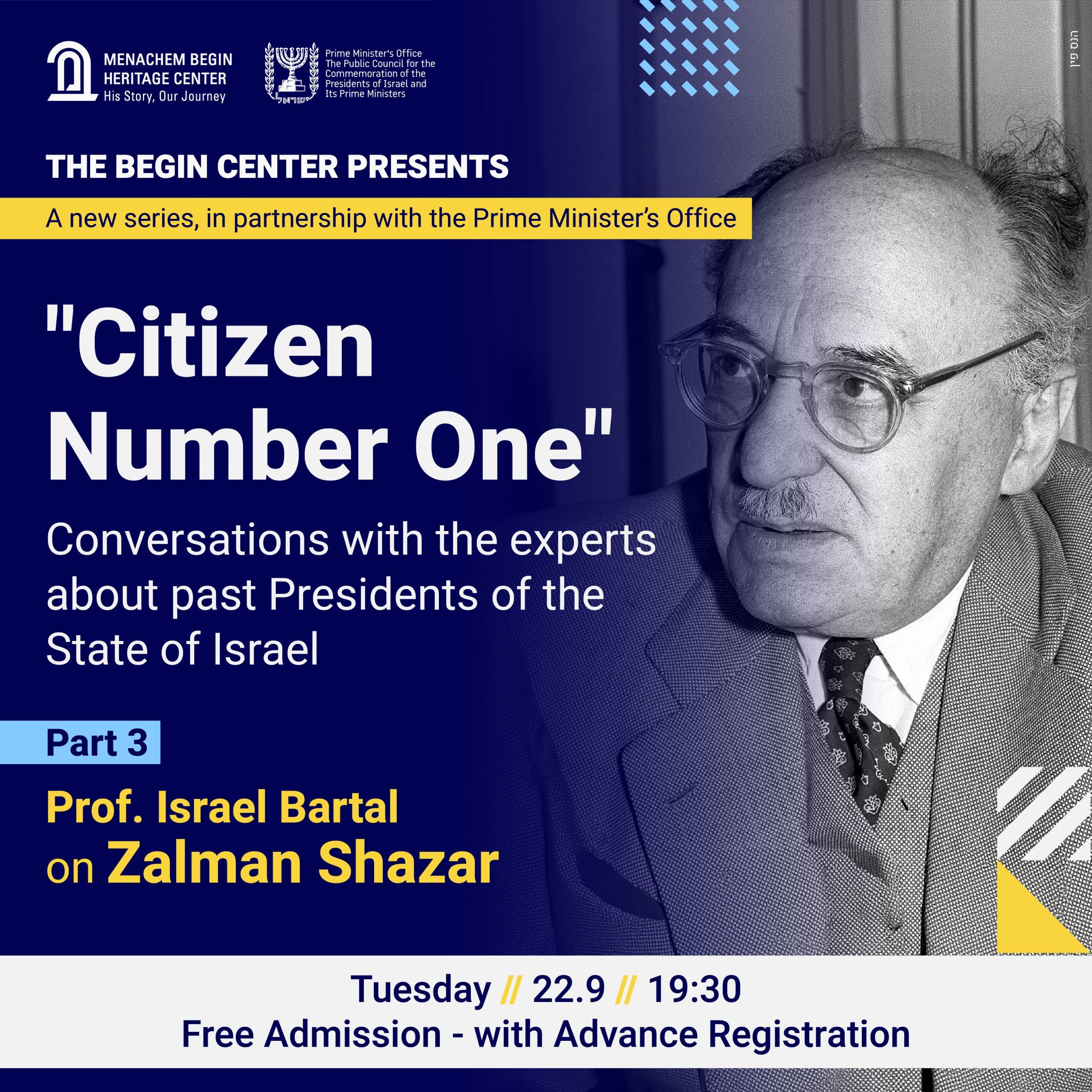 "Citizen Number One" – Zalman Shazar