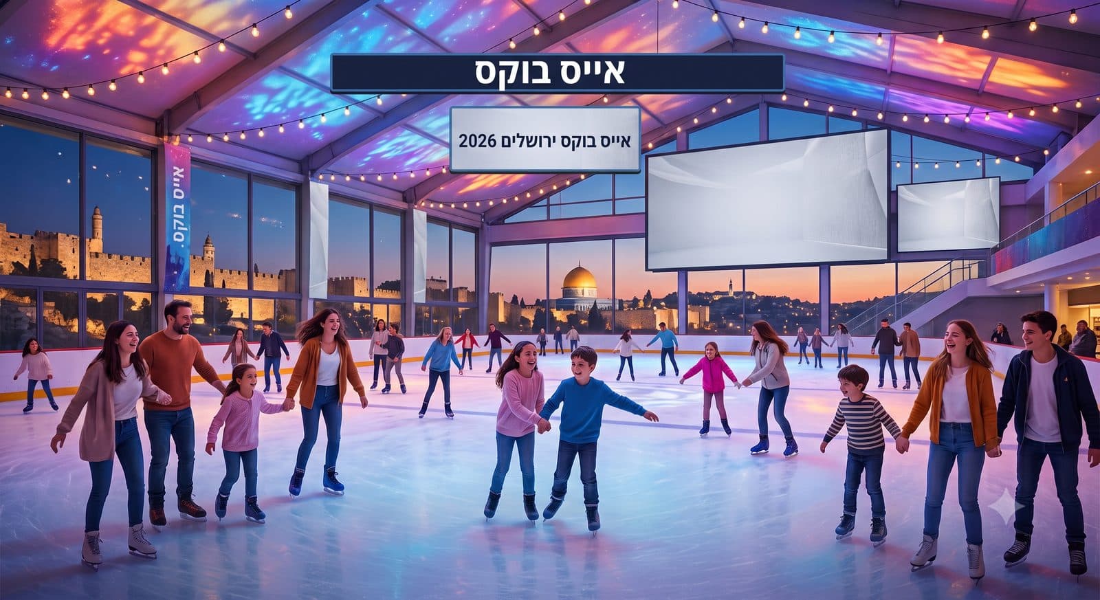 אייס בוקס - מתחם ההחלקה על קרח של ירושלים