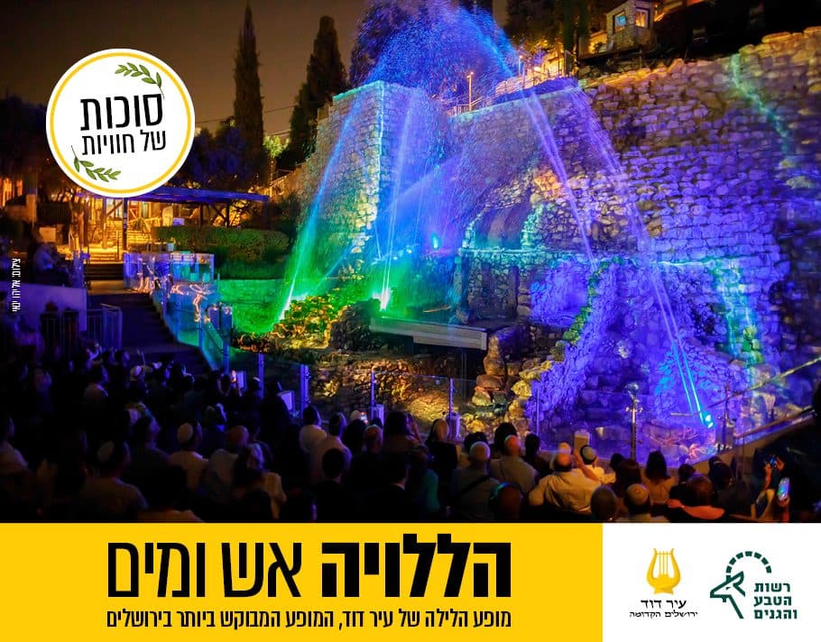 Hallelujah, Fire and Water — The City of David Night Show